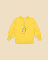 Organic Weekend Sweatshirt in Brass Yellow