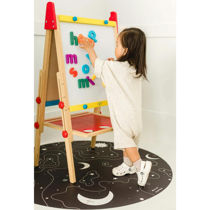 Catch All Mat for Mealtime & Playtime Mess
