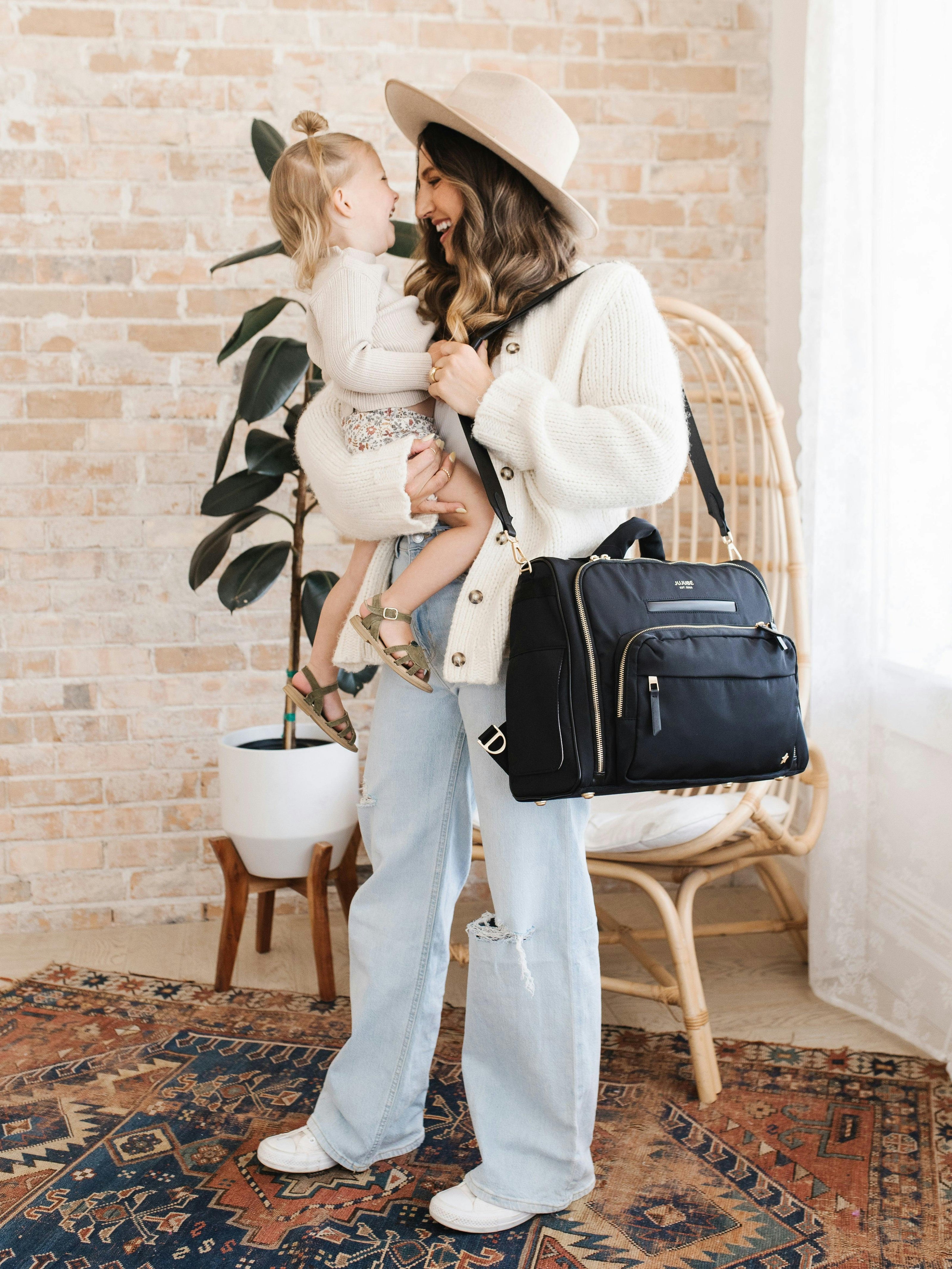 Satchel 14-Compartment Diaper Bag