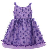 Purple Ravine Floral Dress