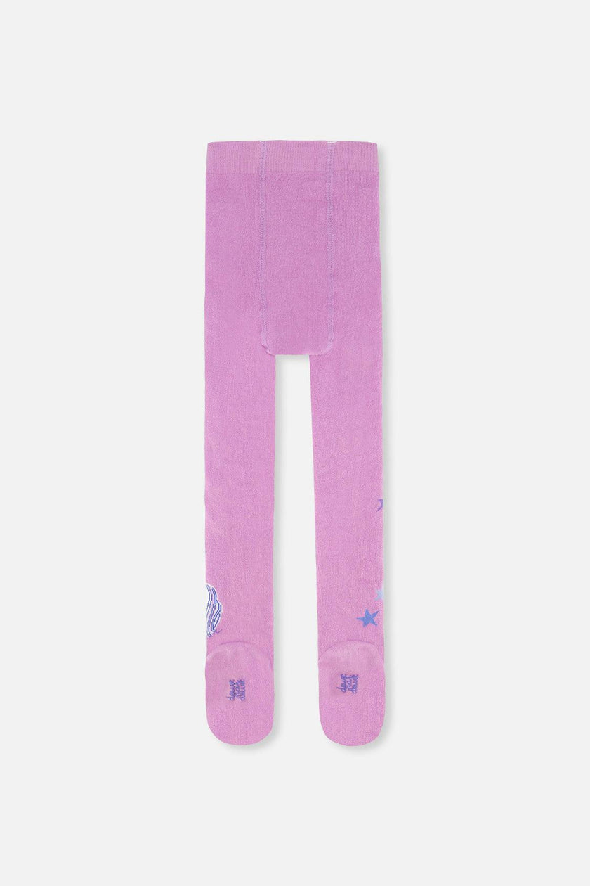Knit Tights Violet