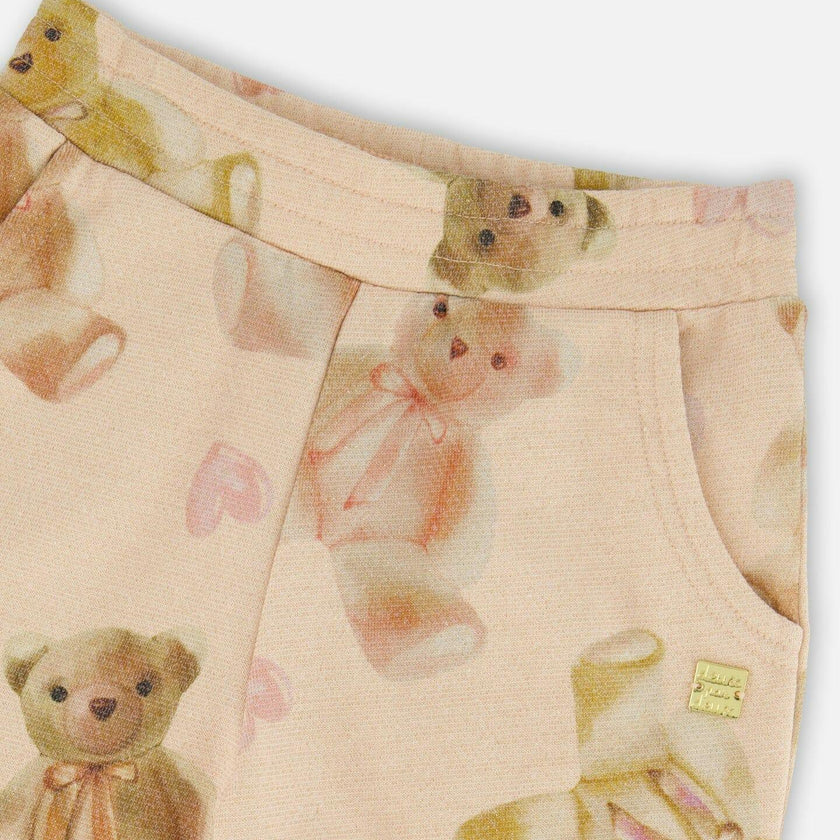 Glittering French Terry Sweatpants