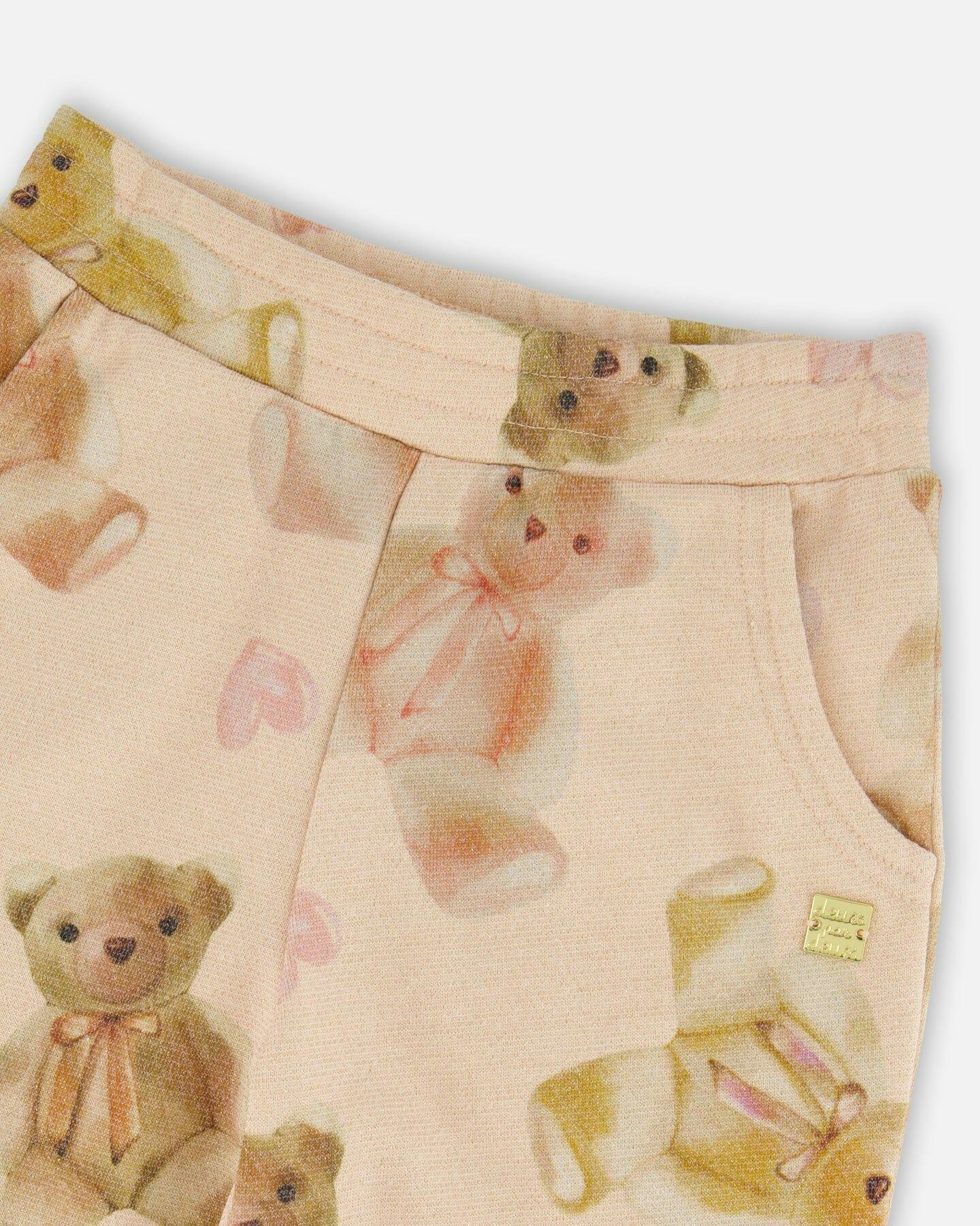 Glittering French Terry Sweatpants