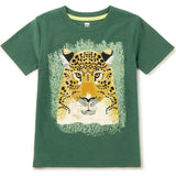 Leopard Graphic Tee, Multi