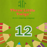 Three Little Twigs: Colored Pencil Set (144 Pieces)
