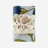 Blueberry Blanket Hat Teether Gift Set