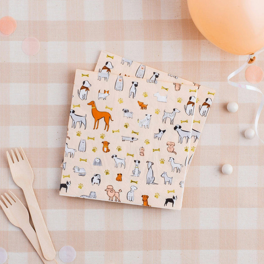 Puppy Dog Large Napkins