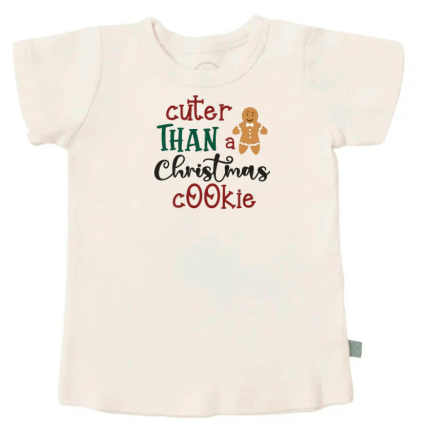 graphic tee | christmas cookie