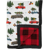 Cotton Muslin Baby Quilt - Holiday Haul