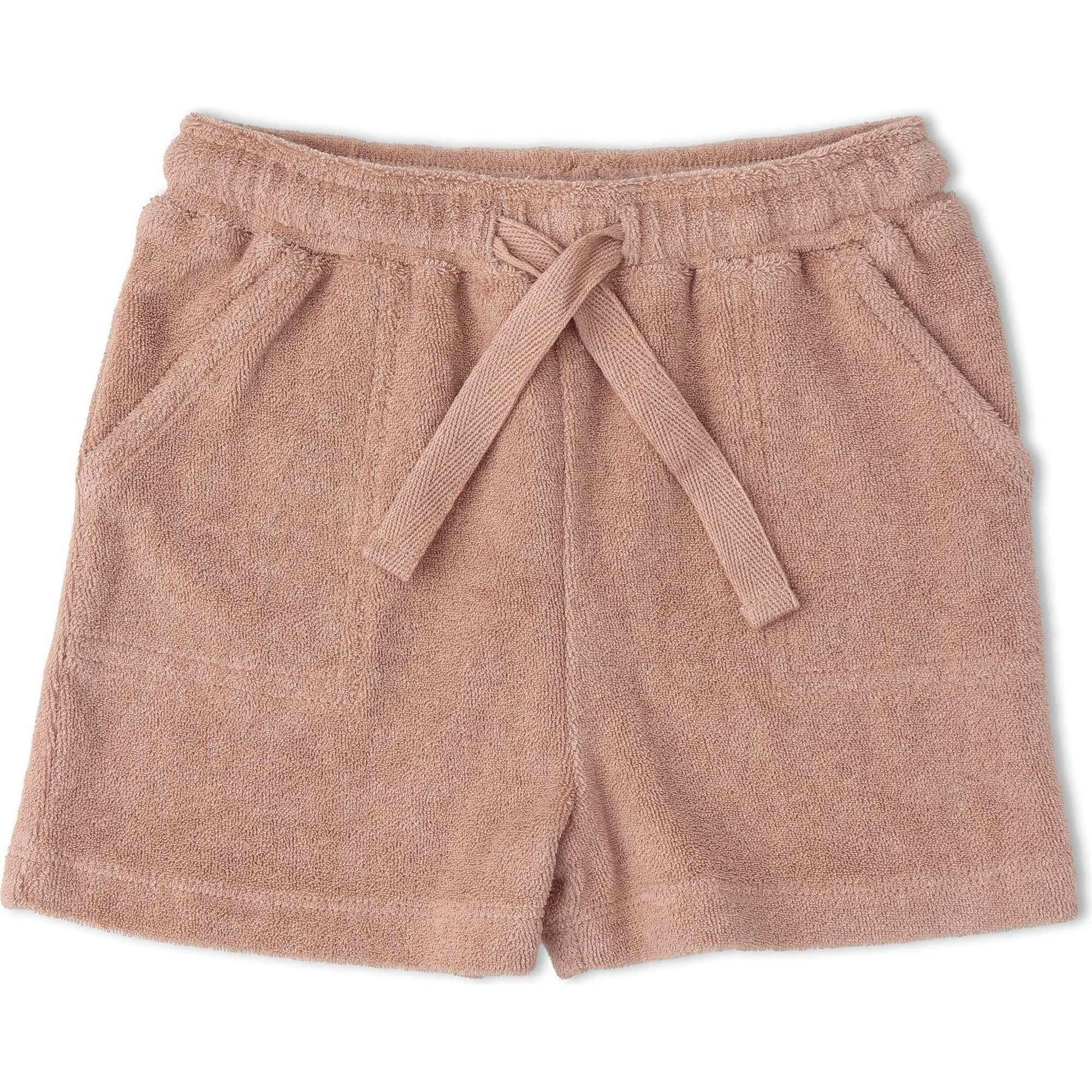 Organic Terry Tee & Shorts Set - Clay