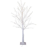 4-Foot Winter white Twig Tree with 500 Warm White Lights