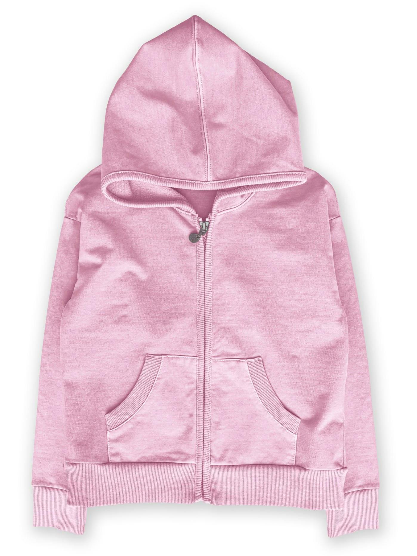 Candy Pink Zip Tully Hoodie