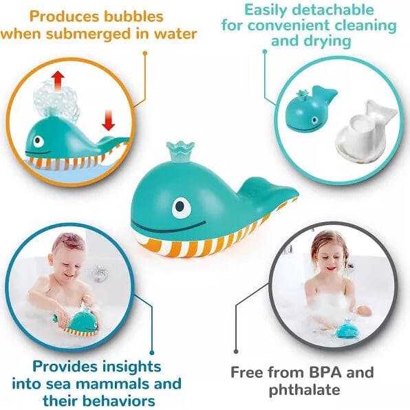 Hape: Bubble Blowing - Blue & Yellow