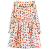 Girls Adelaide Velvet Tie Dress | Autumn Floral