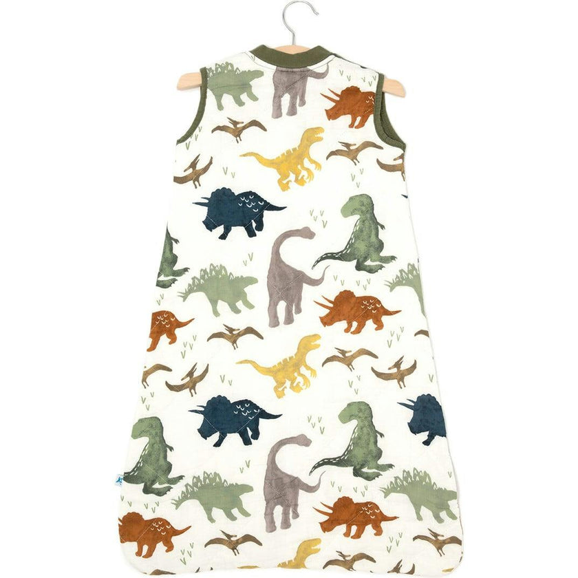 Cotton Muslin Quilted Sleep Bag - Dino Friends