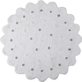 Little Biscuit Washable Round Rug