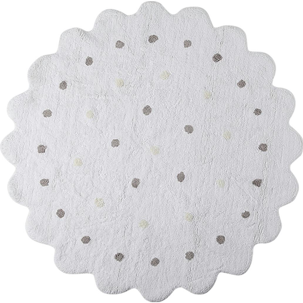 Little Biscuit Washable Round Rug