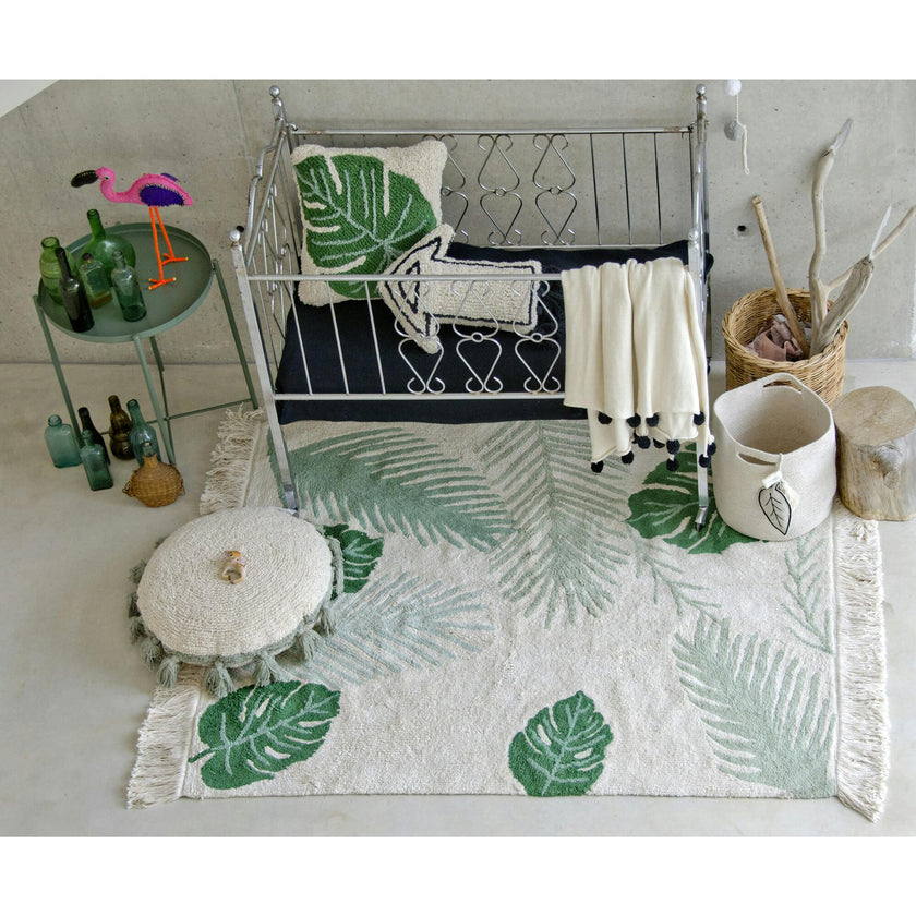 Monstera Washable Pillow