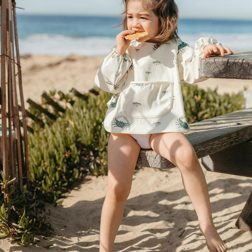 Tulip Long Sleeve Pocket Bib