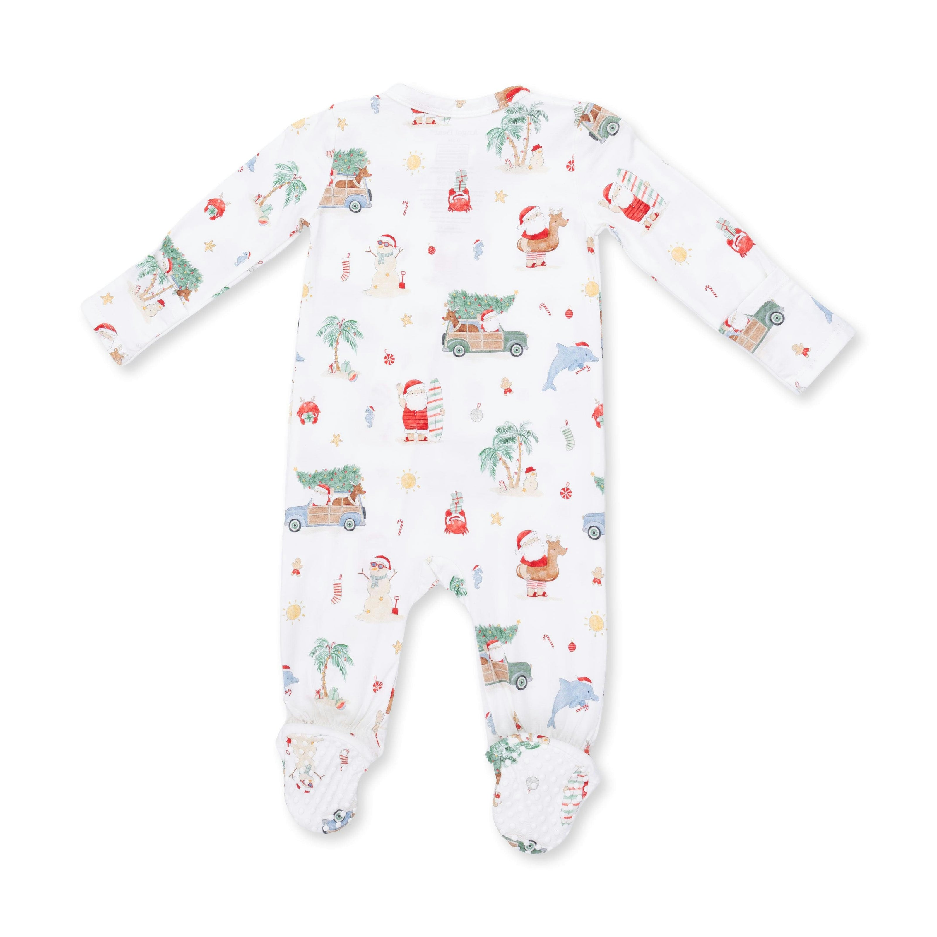 Beach Christmas - 2 Way Zipper Footie