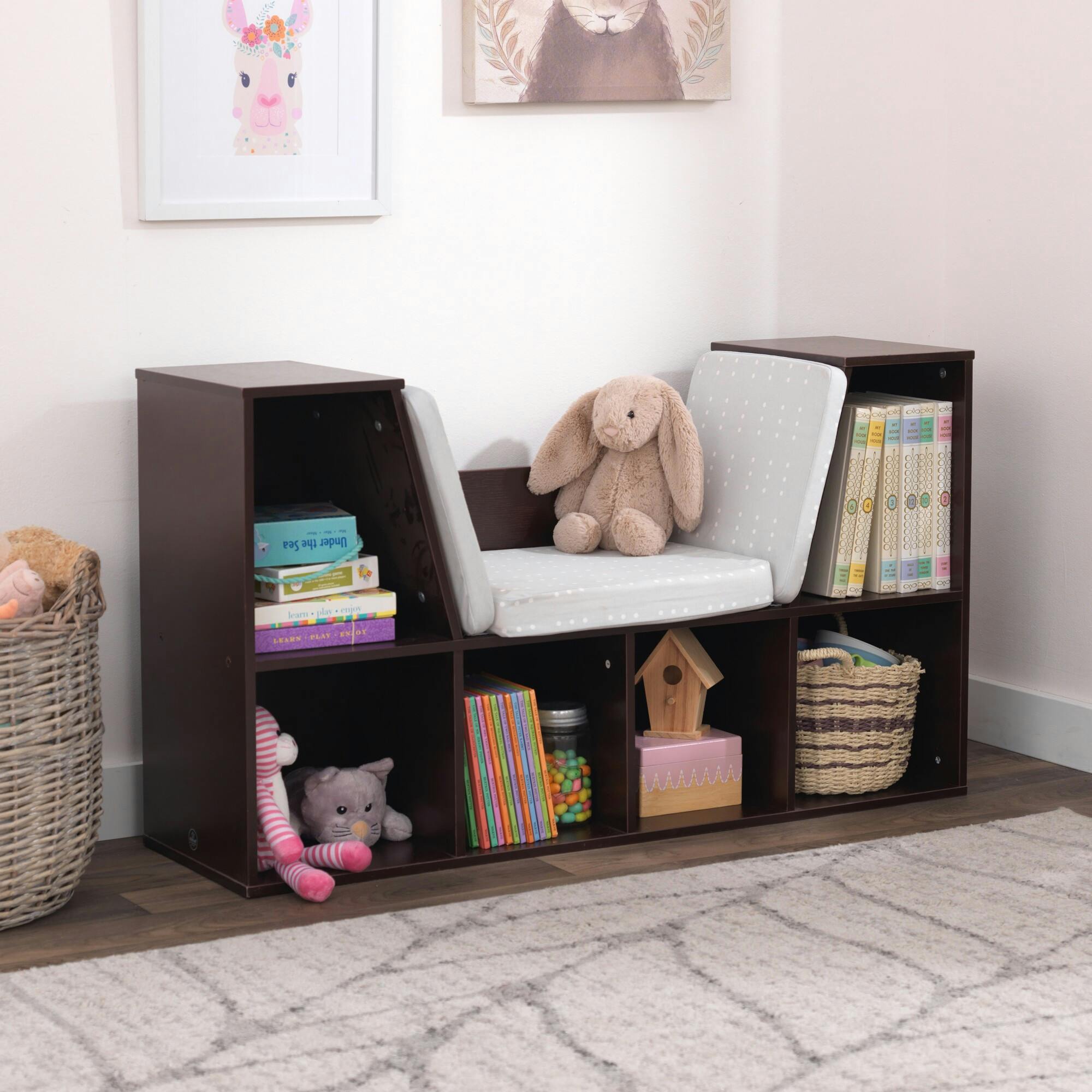 Bookcase With Reading Nook