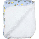 Easter Blue Bamboo Sherpa Blanket