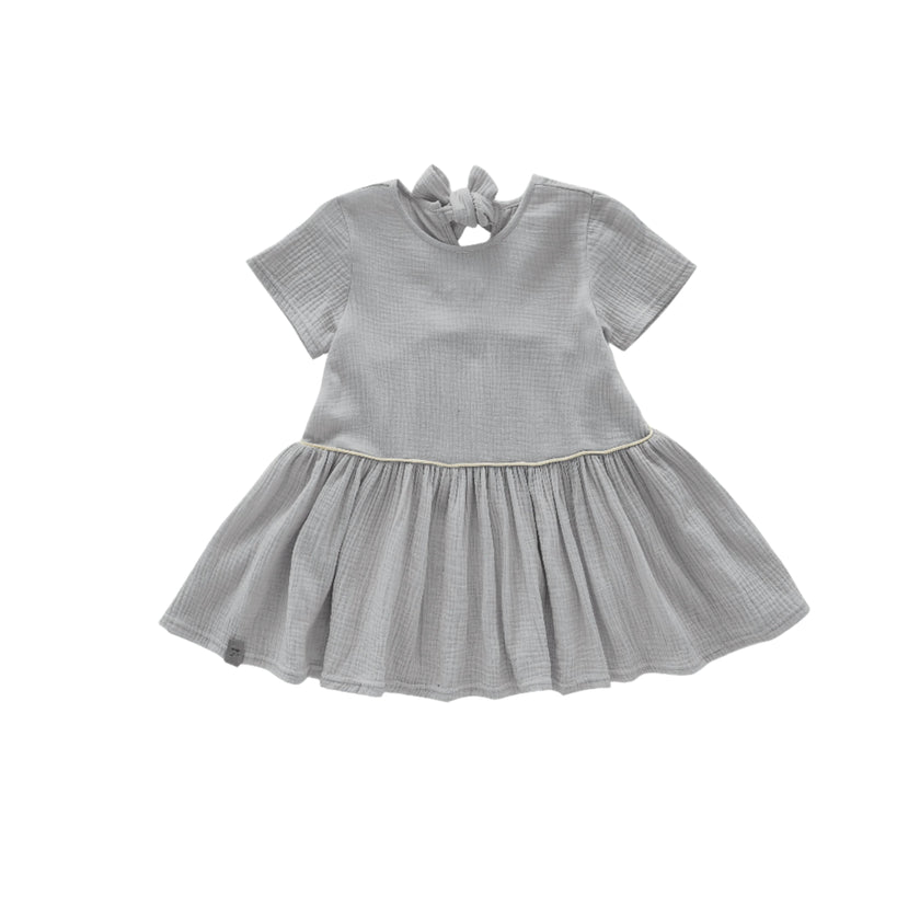 Hi-Low Drop Waist Dress