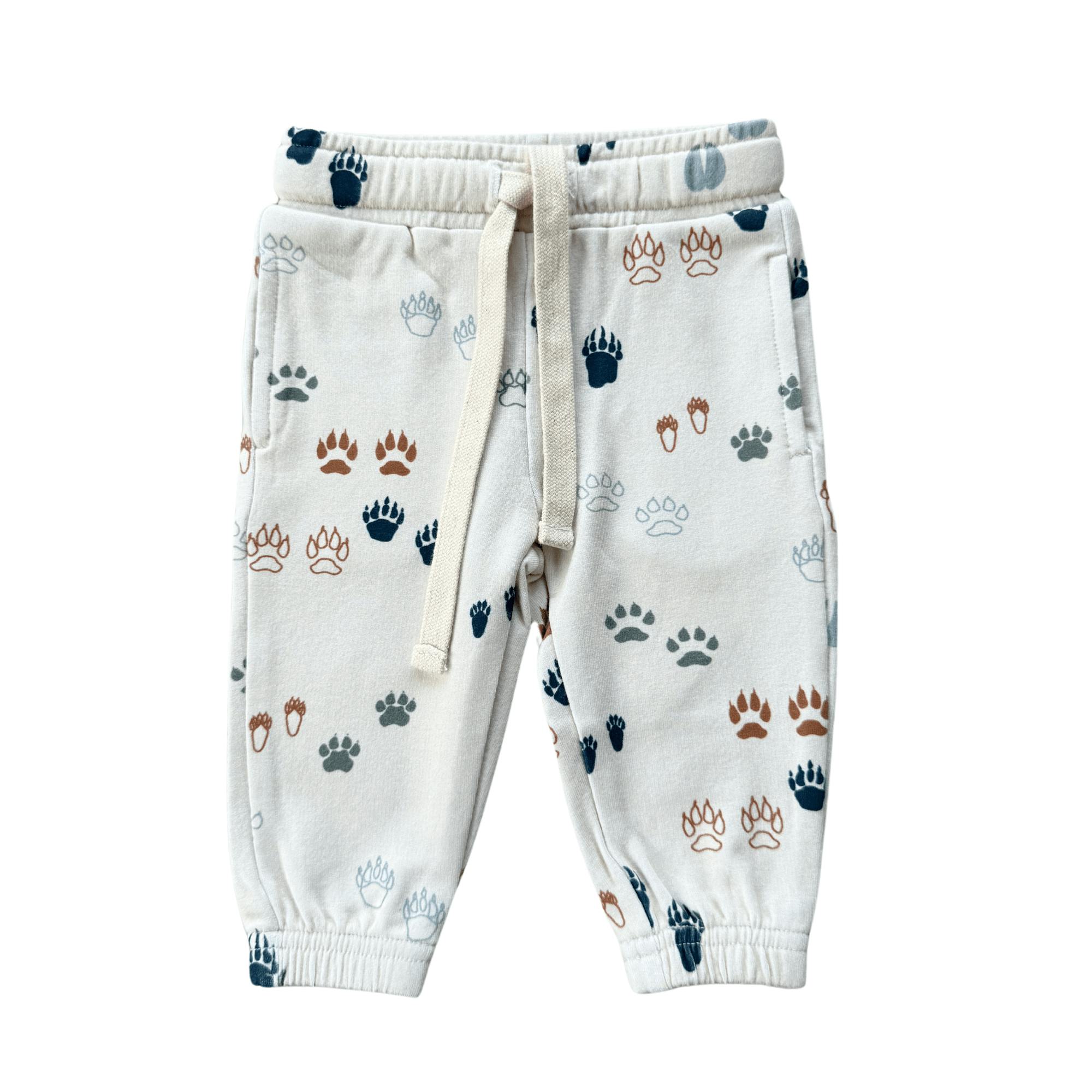 Boys Joggers in Footprints