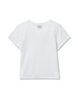 Women's Pima Essential Crew Neck Tee in White