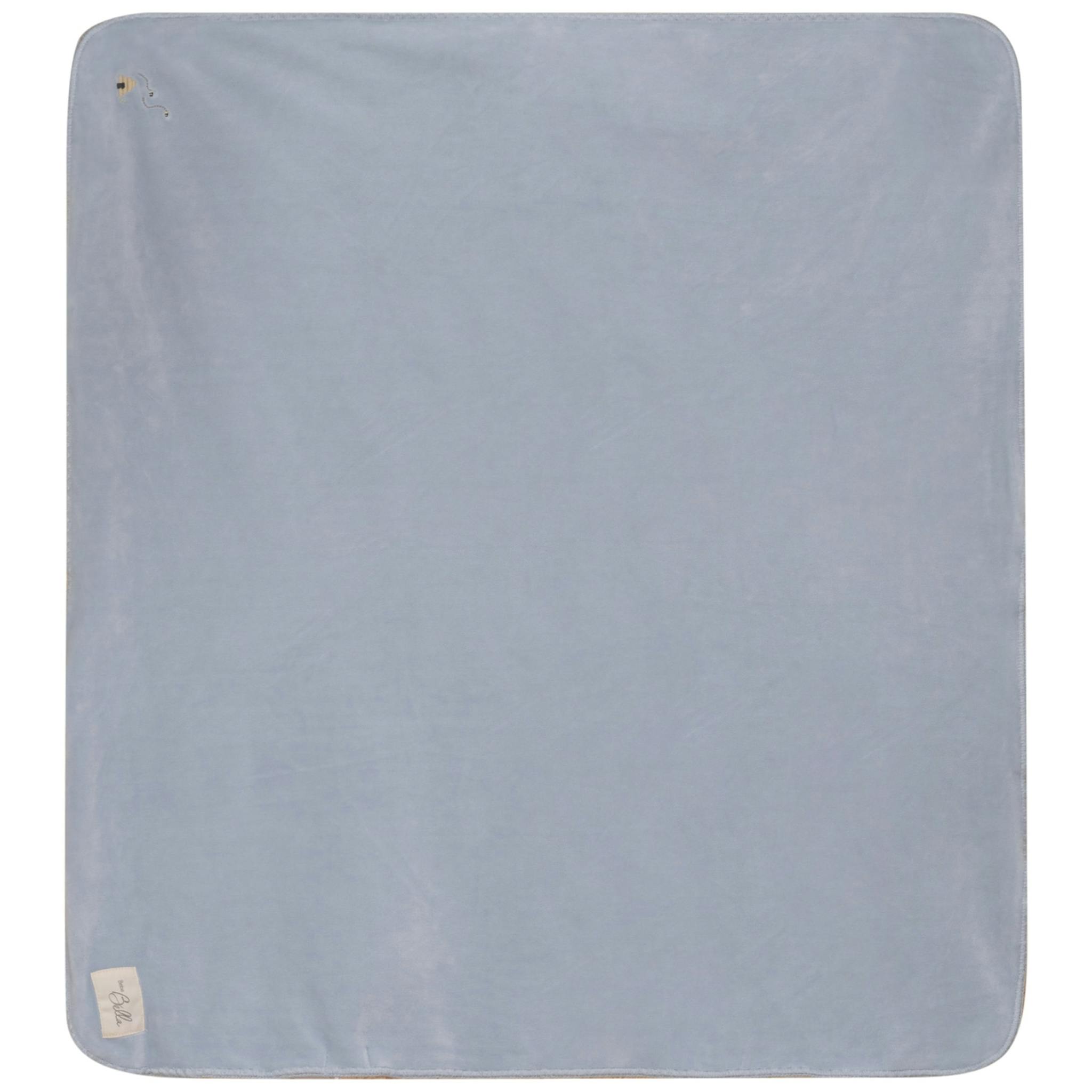 Honeybee, Flower & Rolling Horse Velour Blanket