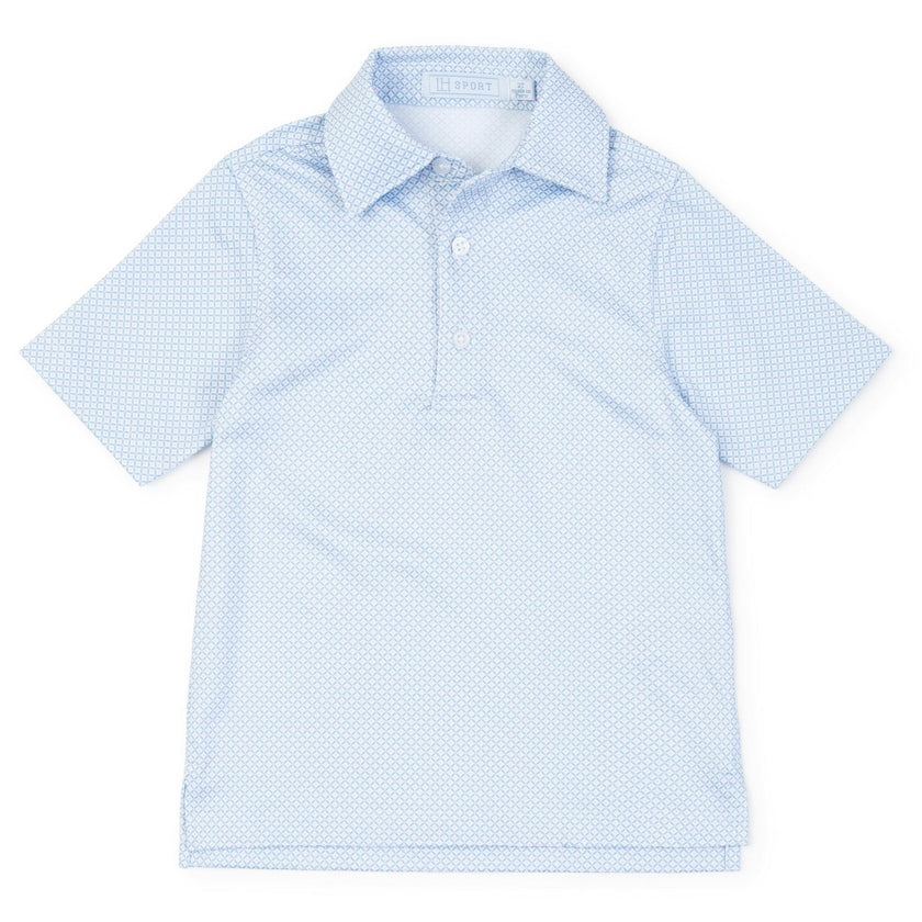 Will Boys' Performance Polo by LH Sport - Ace Blue