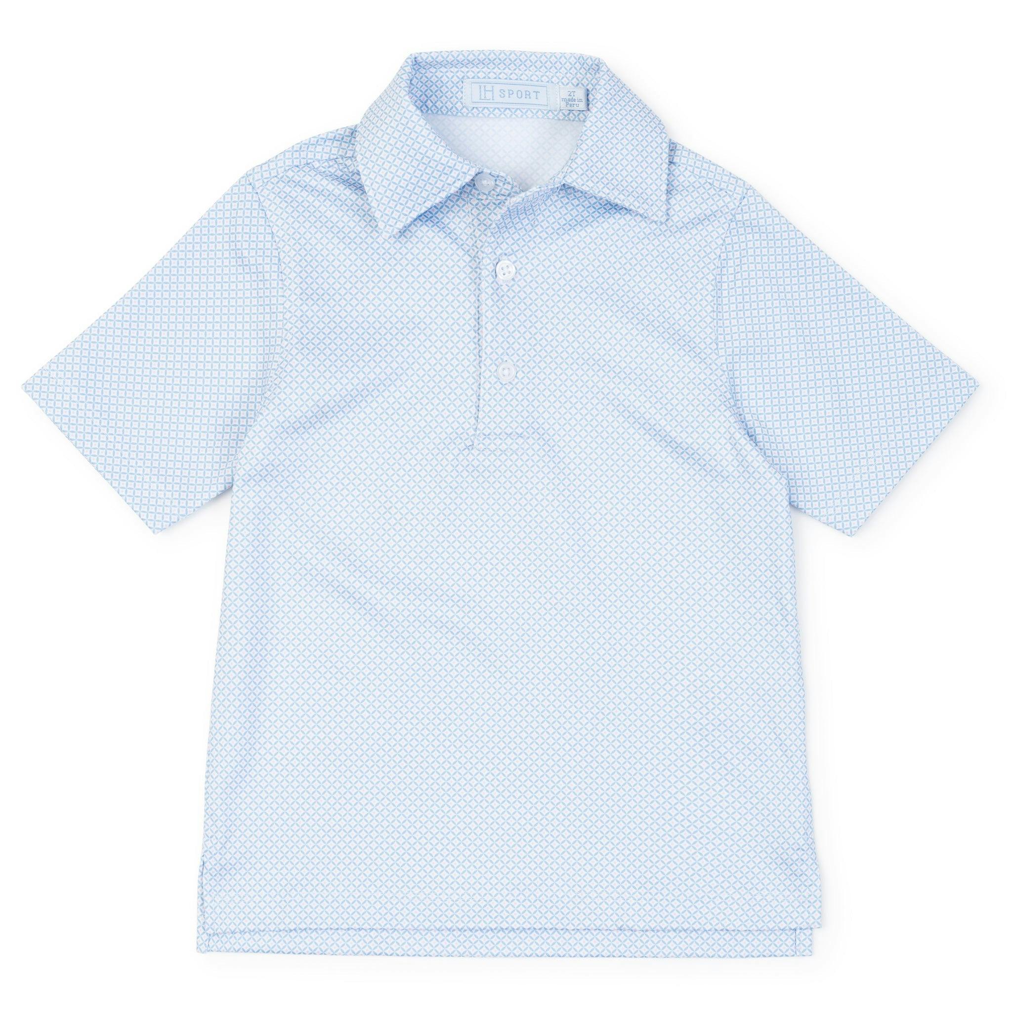 Will Boys' Performance Polo by LH Sport - Ace Blue