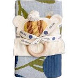 Blueberry Blanket Hat Teether Gift Set