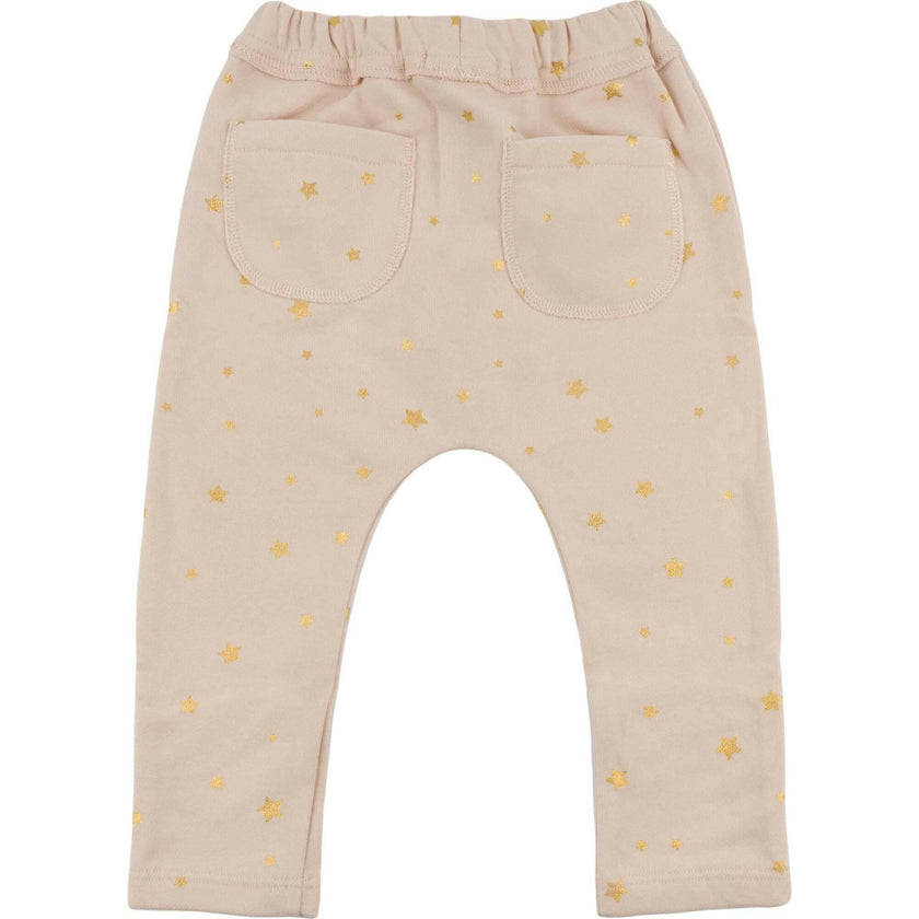 Mini Stars Gold Foil Brooklyn Jogger