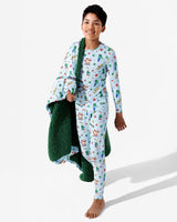 Minecraft: Chicken Jockey Bamboo Kids Pajamas