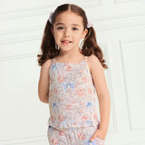 Agatha Ruffled Hem Cami Short Set