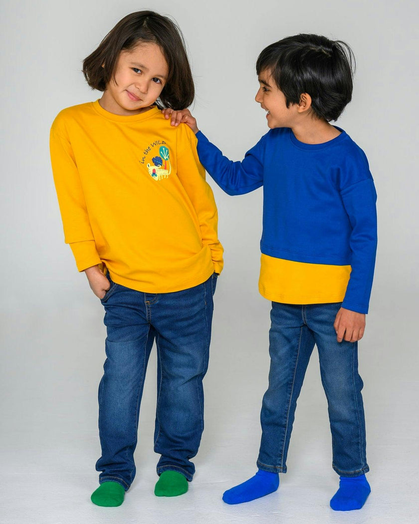 Long Sleeve Jungle Party T-shirt