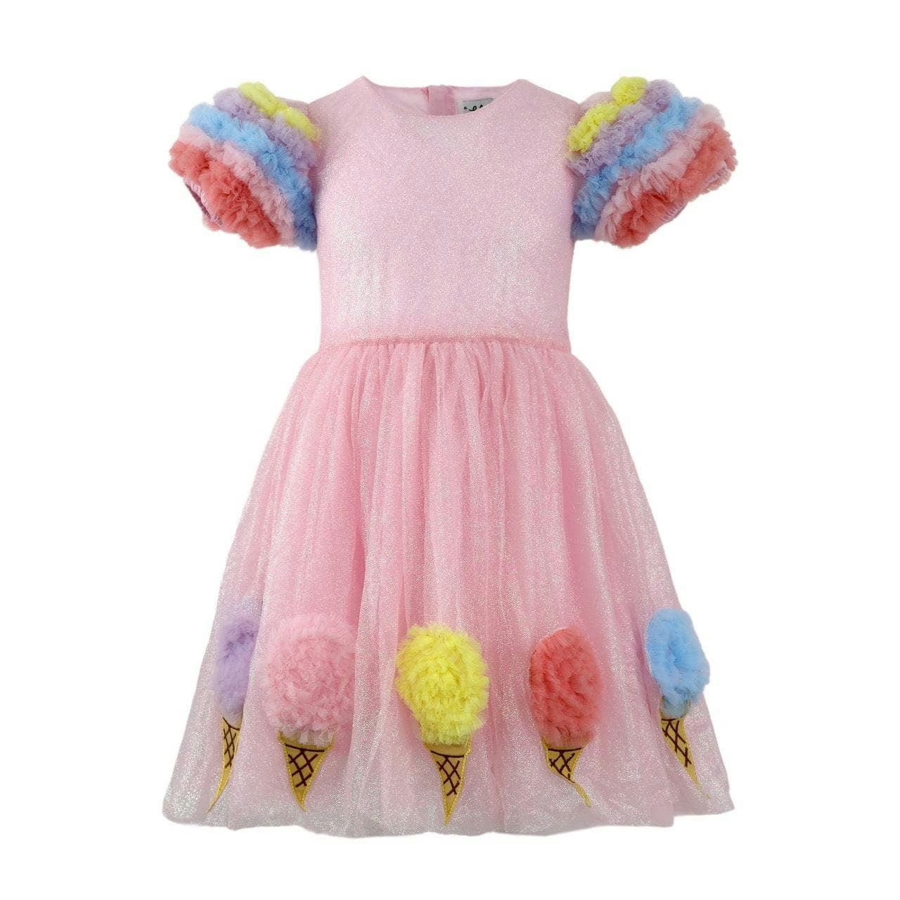 Ice Cream Shimmer Tulle Dress