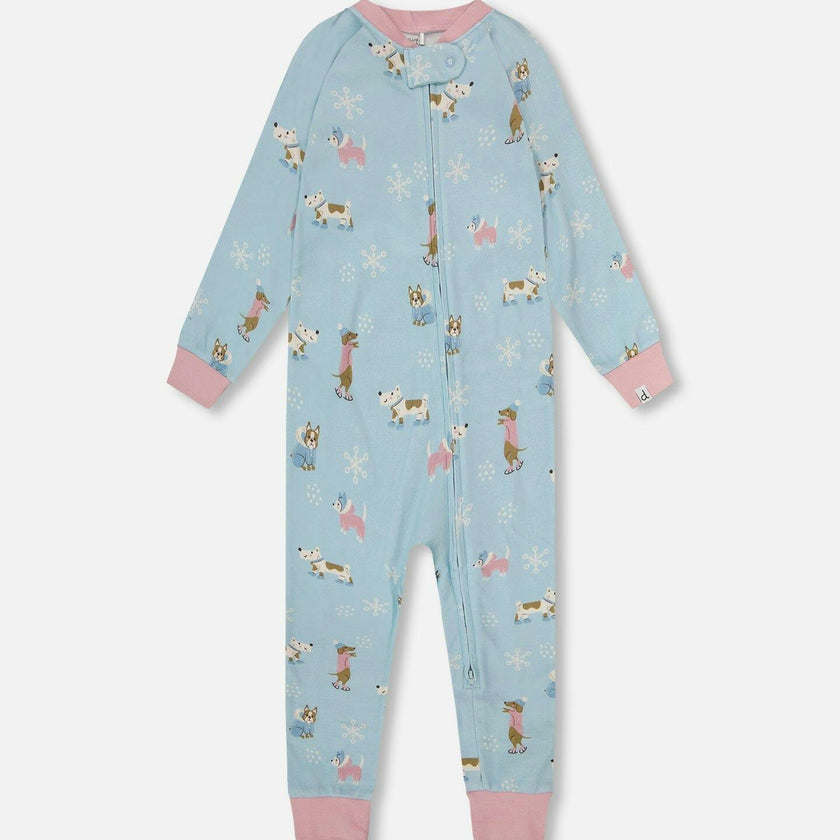 Organic Cotton Interlock One-Piece Pajama