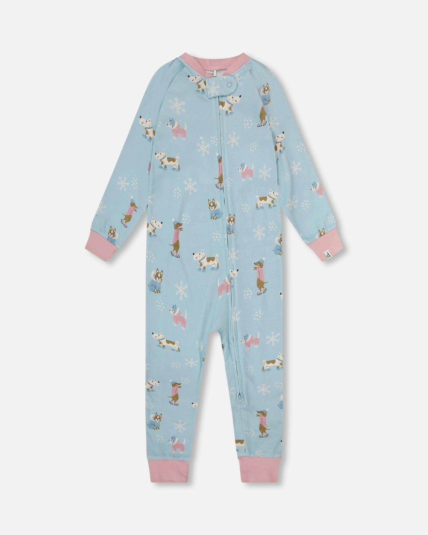 Organic Cotton Interlock One-Piece Pajama