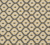 Artisan Hand Loomed Placemat - Gray Yellow Stitching - 14" x 19"- Set of 4 Arcadia Home