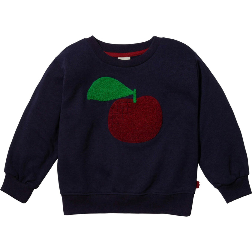Recycled Cotton Red Apple Kid Sweatshirt