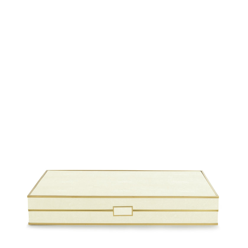 Shagreen Backgammon Set