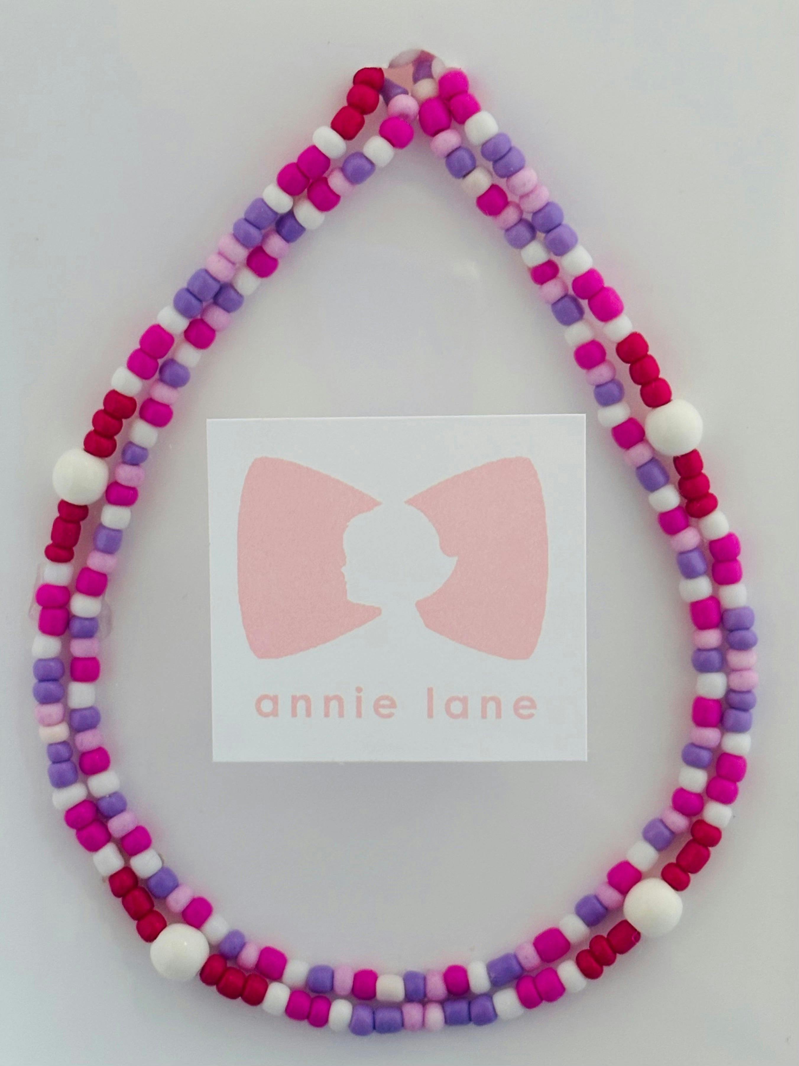 Beaded Bracelets - Berry Blossom