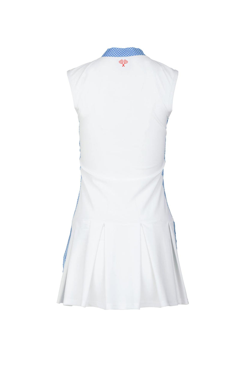 Love All Tennis Women's Tracy Dress Resort Gingham