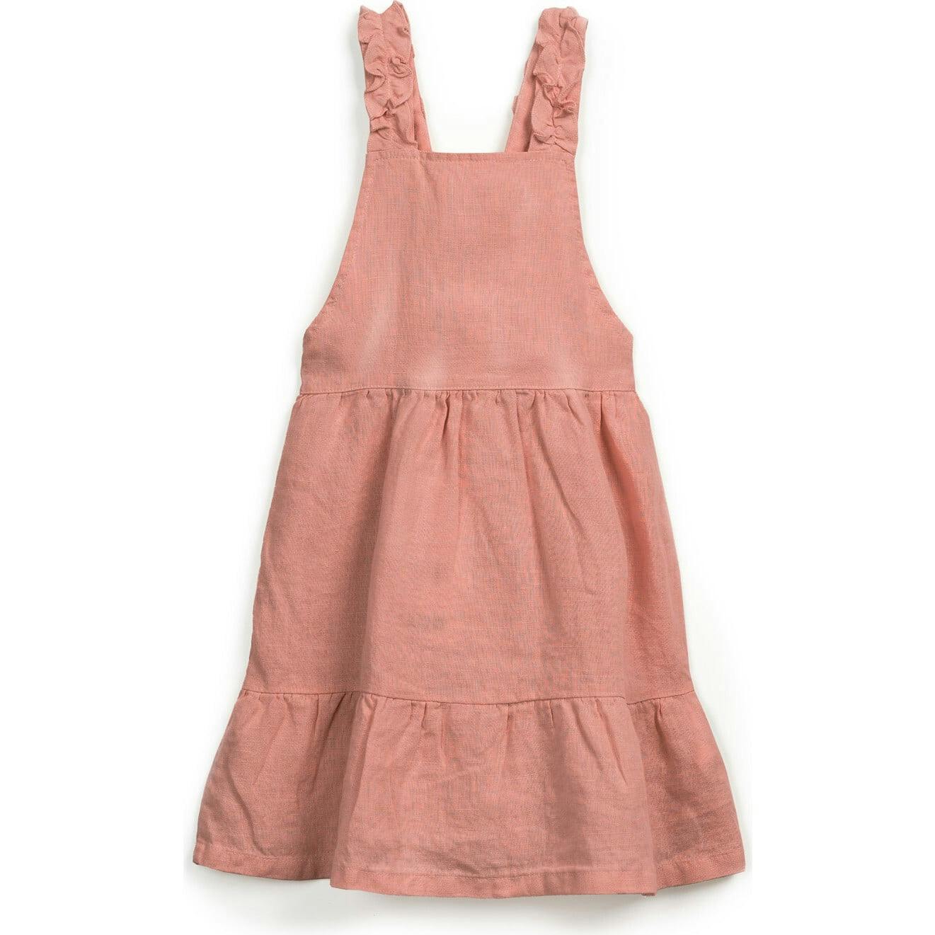 Sleeveless Ruffle Strap Tired Dress