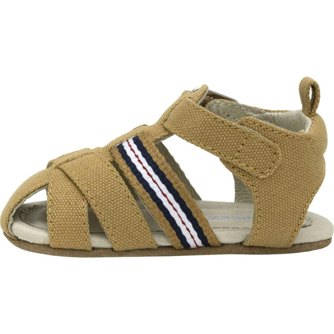 Stuart Suntan Canvas Sandal