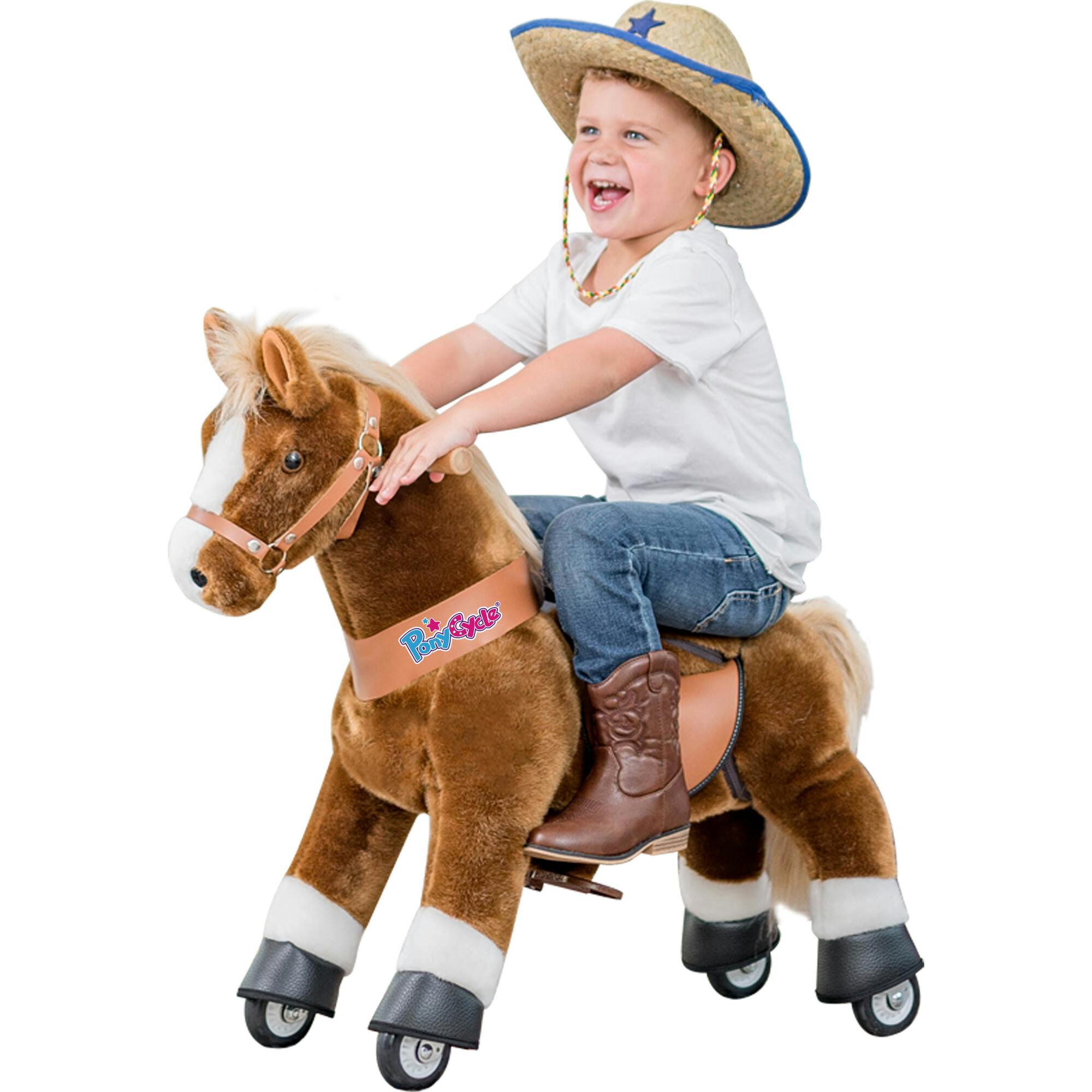 Model U® Horse Ride-On Toy Age 3–4 – Brown