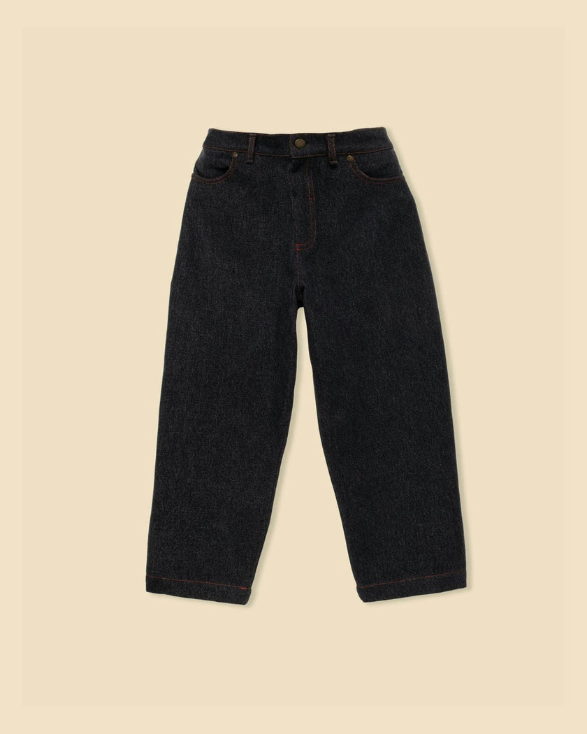 Friday Pant in Washed Black Denim