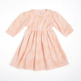 Tie-dye Dress in Baby Pink